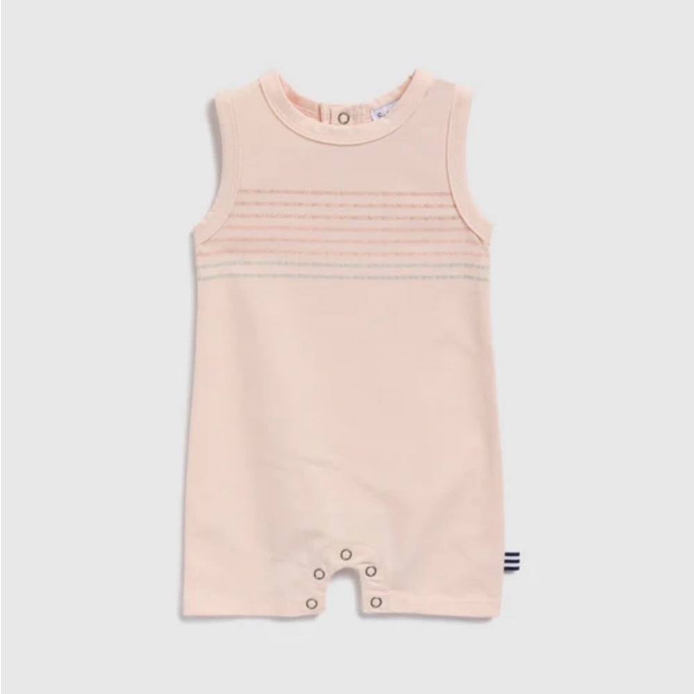 Splendid Baby Sleeveless Romper, Light Peach, Size 6-9months, New with Tags